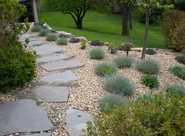 Custom garden landscaping for homes in New Rochelle, NY by JL Hernandez Landscaping