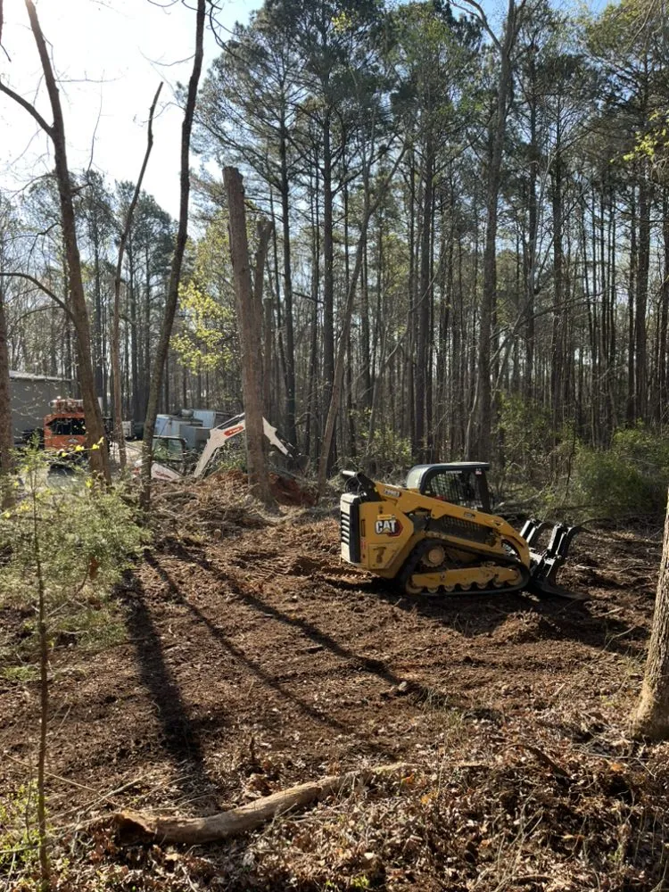 Professional yard maintenance in Lillington, NC by JL Land Services