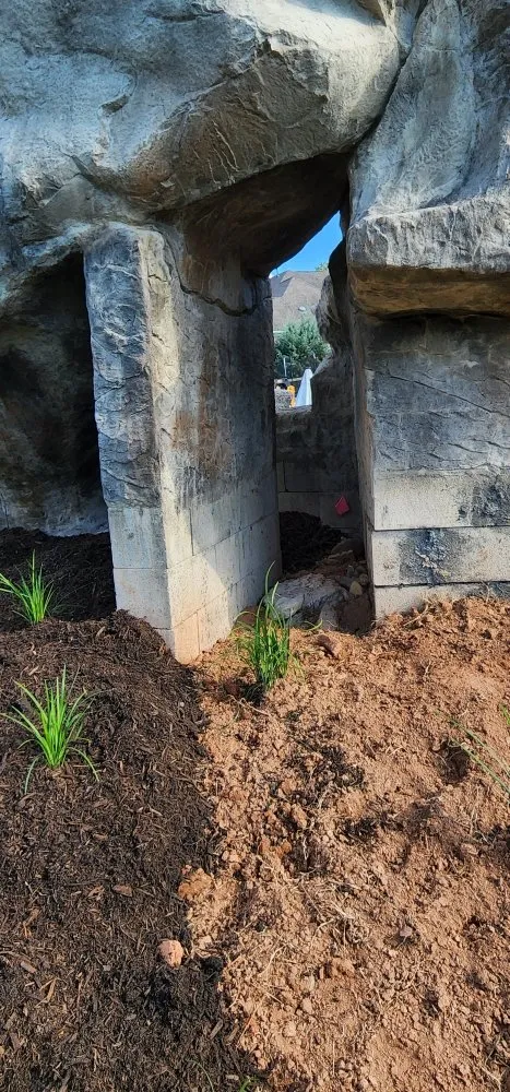 Custom garden landscaping in Charlotte, NC - JL Landscaping