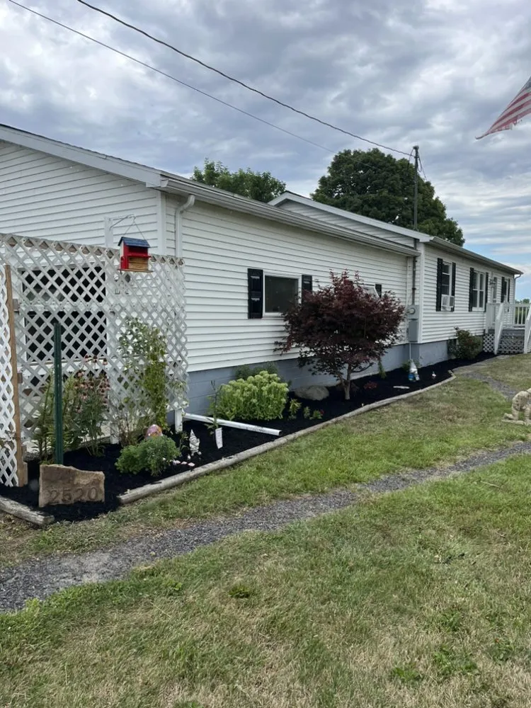 Professional garden landscaping for homes across Hall, NY - J&L Lawn And Property Maintenance