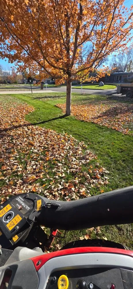 Custom outdoor landscaping in Burlington, ND by JL Lawn Care