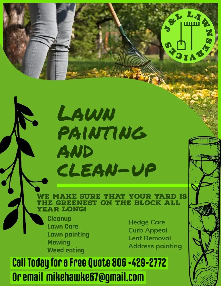 Top-rated yard cleanup service experts serving Amarillo, TX - J&L Lawn Services