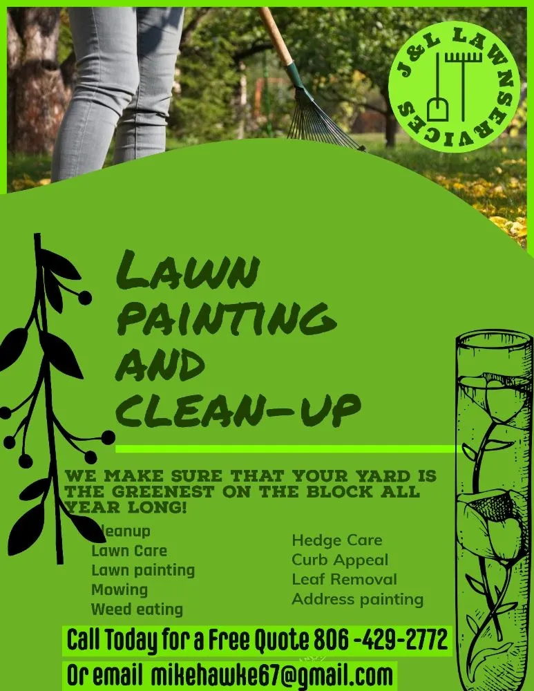 Local garden landscaping in Amarillo, TX by J&L Lawn Services