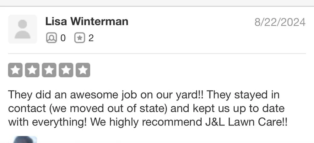 Local lawn care service in Poseyville, IN by J&L LawnCare