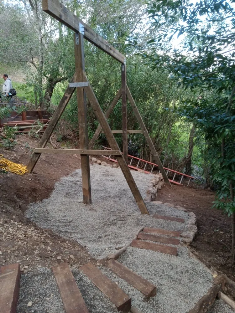 Custom garden landscaping in Novato, CA - JL Martinez