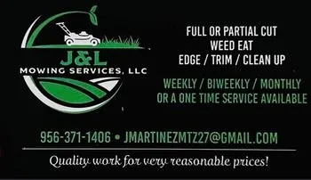 Affordable landscape installation in Port Isabel, TX - J&L Mowing Services