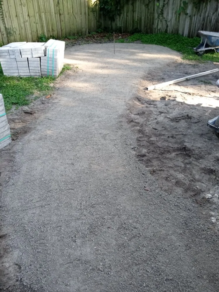 Professional yard cleanup service with custom design across Dover, FL - JL Paver and Patio