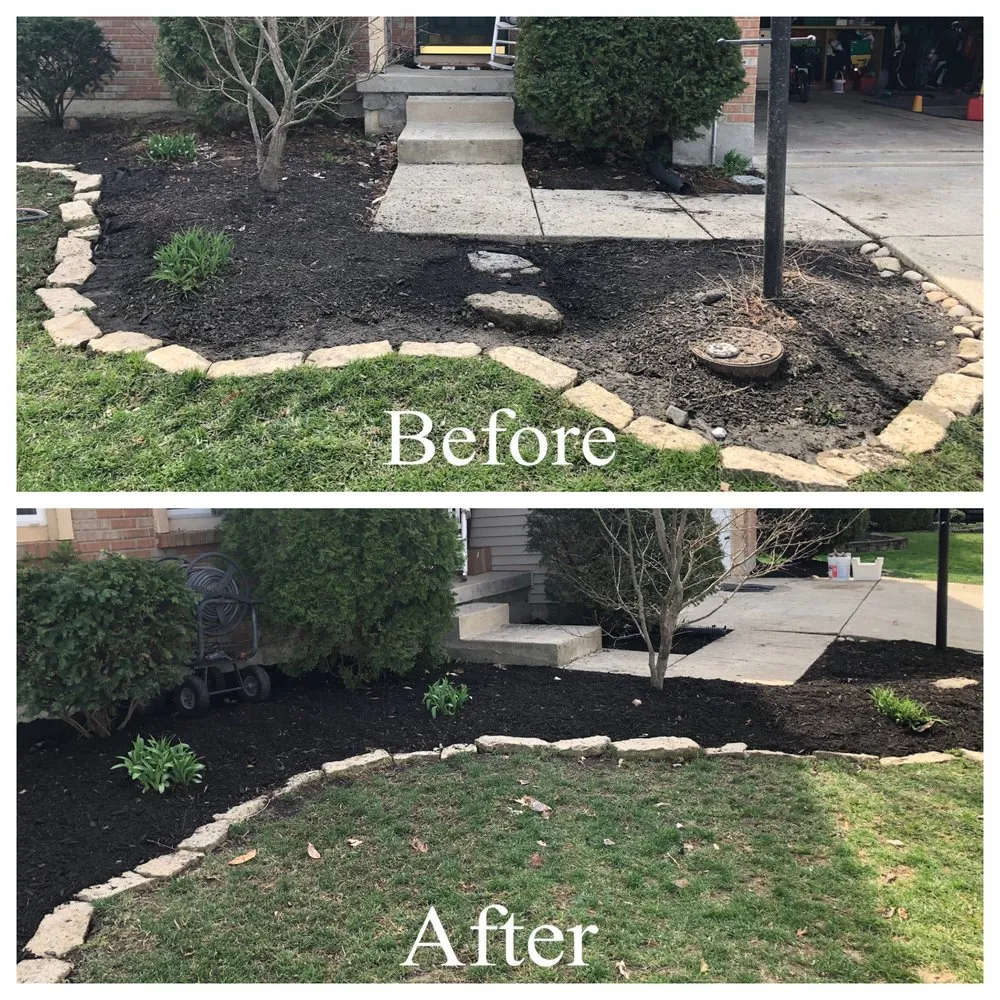 Local yard cleanup service for beautiful yards in Xenia, OH by J&L Signature LawnCare