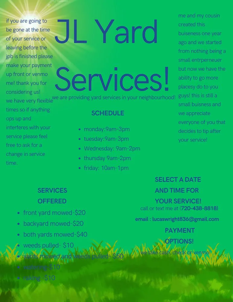 Reliable landscape design experts serving Dacono, CO - JL Yard Services