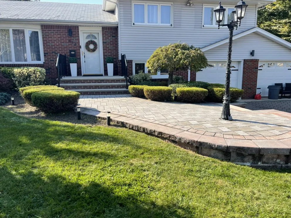 Affordable residential landscaping with custom design in Hackensack, NJ by JLC Landscaping