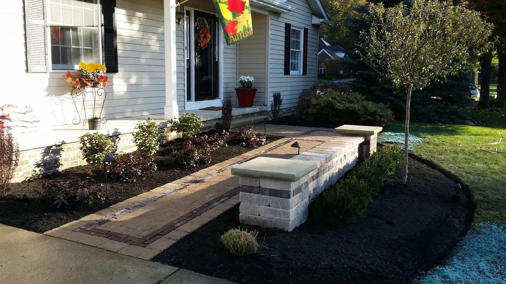 Local landscape installation with custom design in Mentor, OH by JLC Landscaping