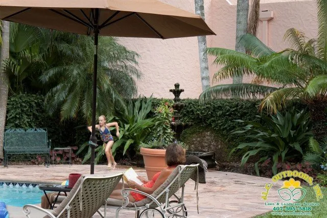 Expert garden landscaping in Orlando, FL by JLC Outdoors