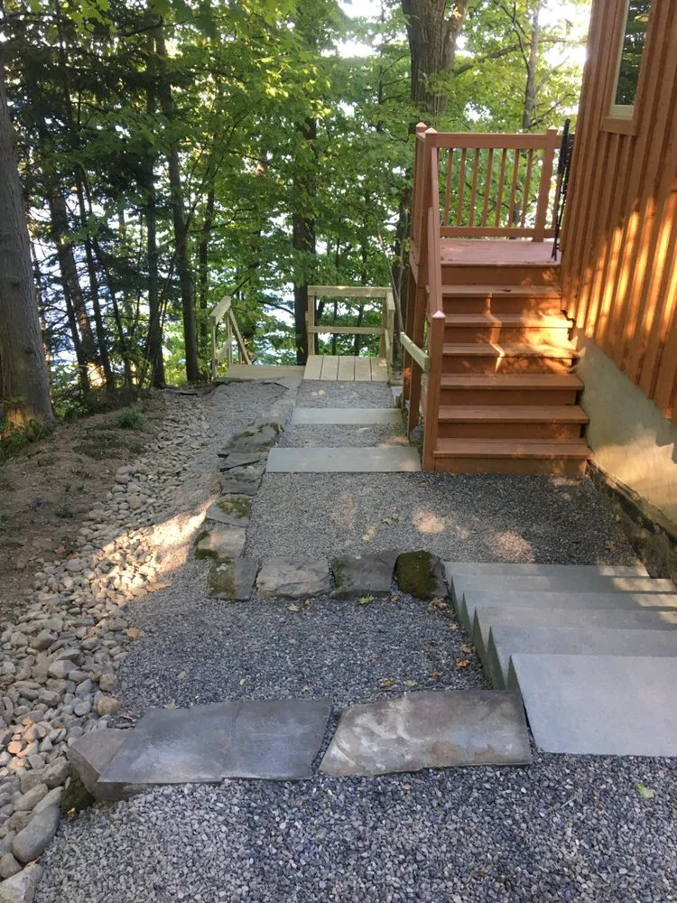 Affordable landscape installation with custom design across Trumansburg, NY - JLD Landscape