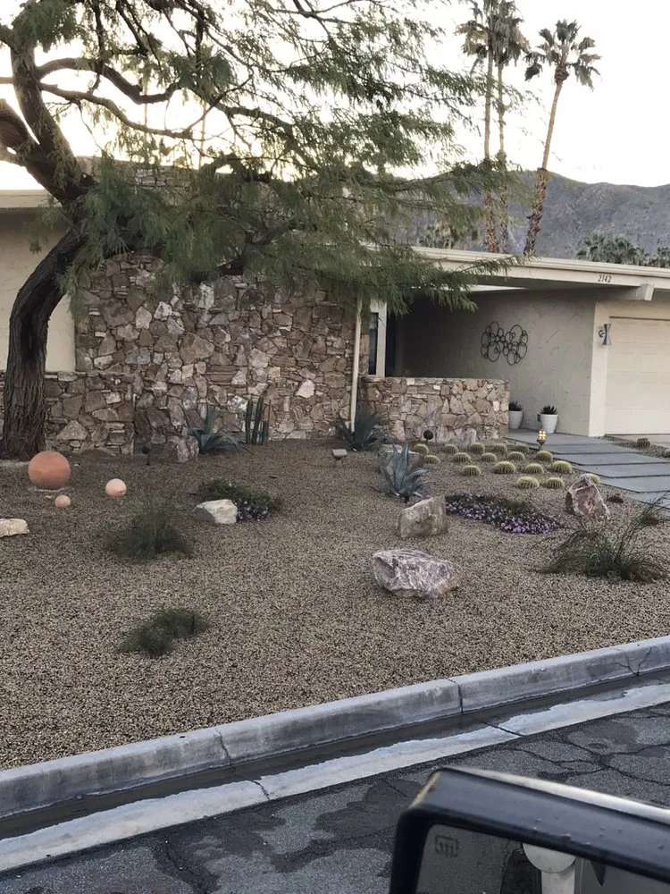 Custom landscape design in Palm Desert, CA by JLHS Lawn Care & Design