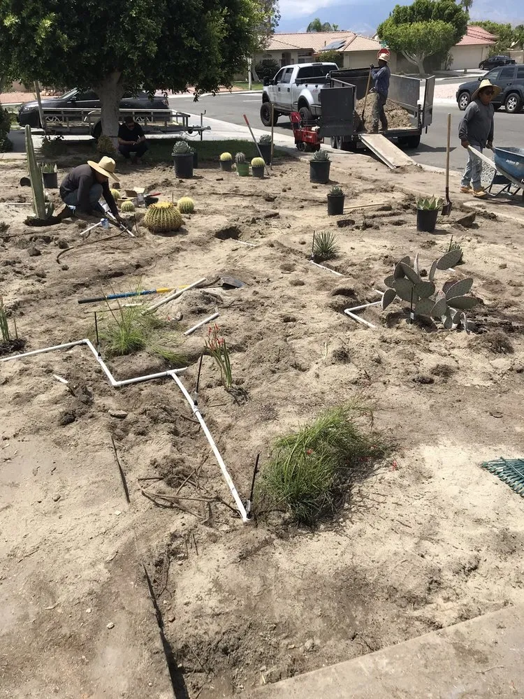 Top-rated landscape design for residential properties in Palm Desert, CA by JLHS Lawn Care & Design