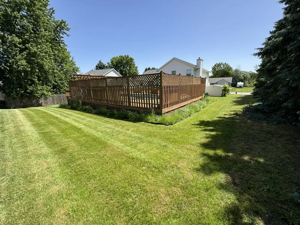 Custom garden landscaping in Byron Center, MI - Jlos Landscape & Lawn Care