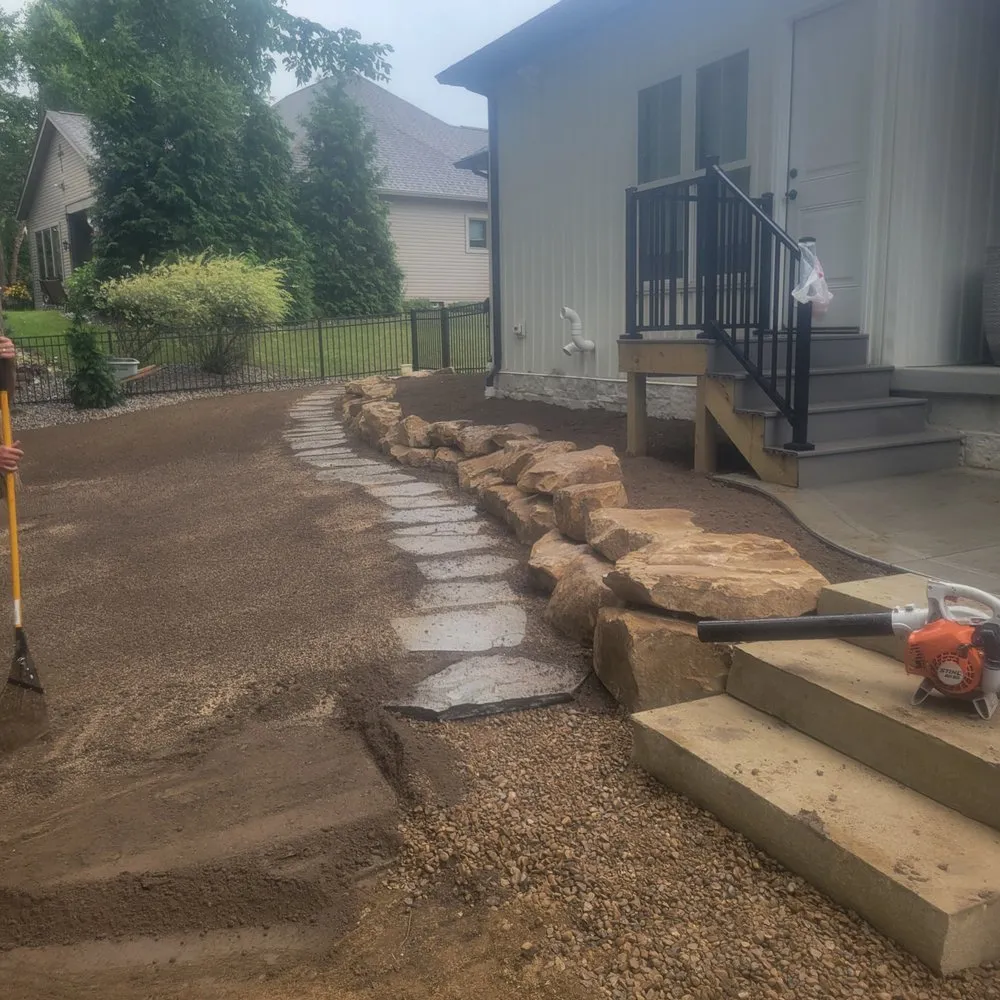 Custom landscape design in Canton, OH by Jls Landscape