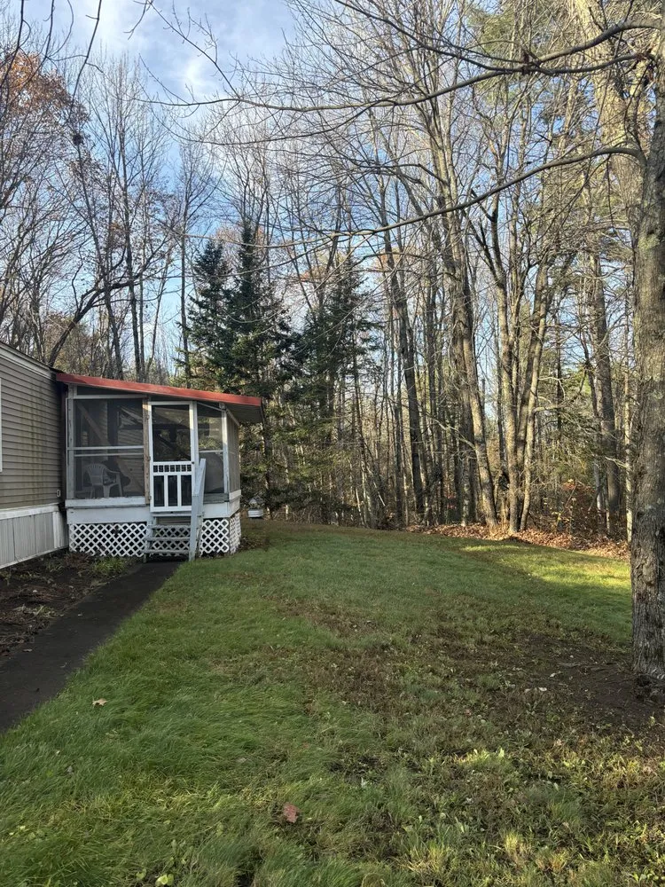 Custom landscape installation in Limerick, ME by JLS Landscaping & Outdoor Services