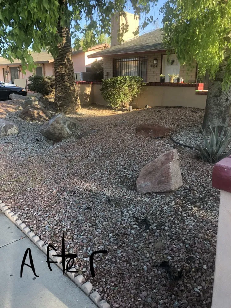 Professional outdoor landscaping for beautiful yards in Avondale, AZ by JL’s Lawn Care