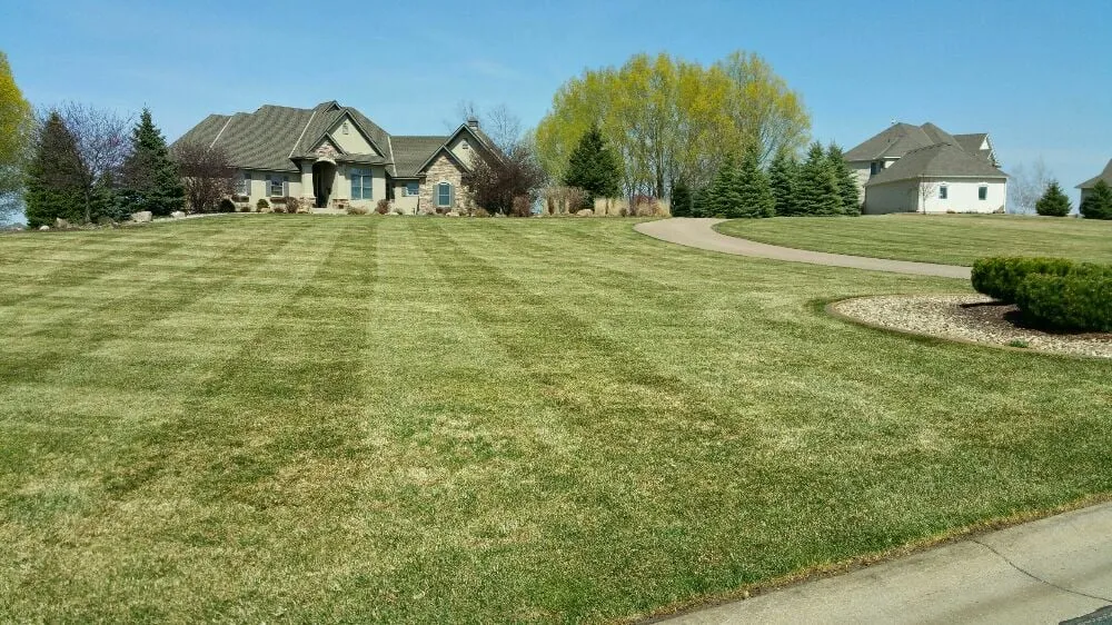 Reliable lawn mowing service with custom design across Prior Lake, MN - JLS Lawn Service & Snow
