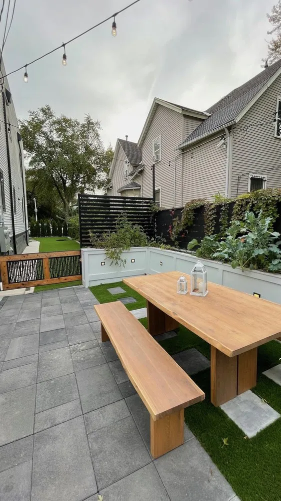 Expert landscaping services for residential properties in Chicago, IL by JLV Builders