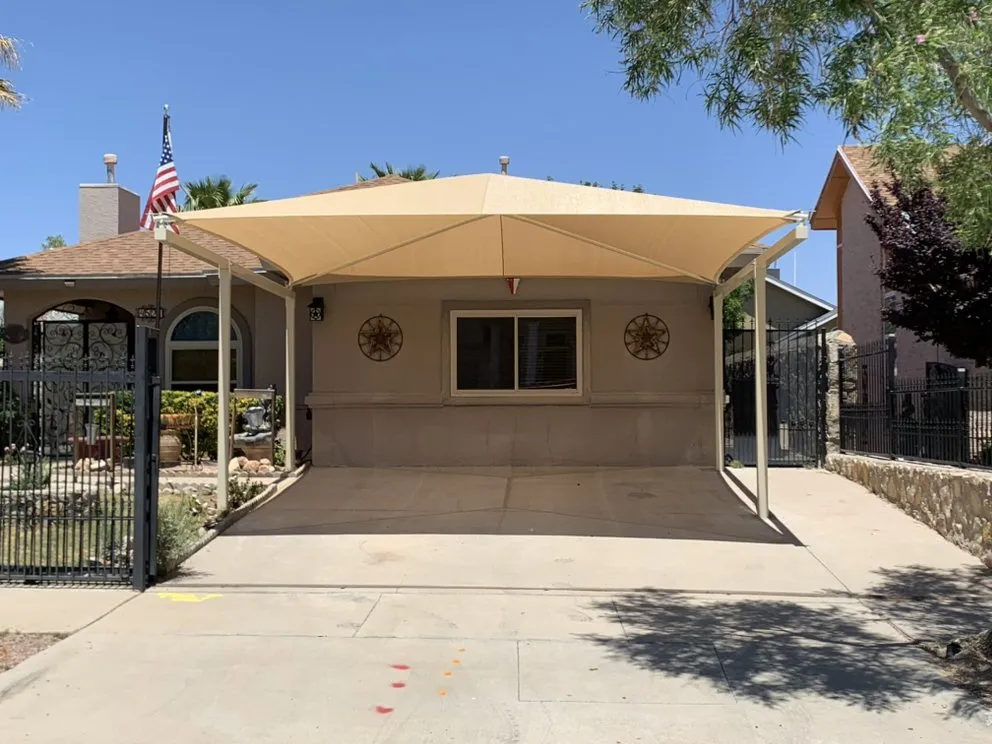Local landscape installation for homes in El Paso, TX by J&M Awnings and More
