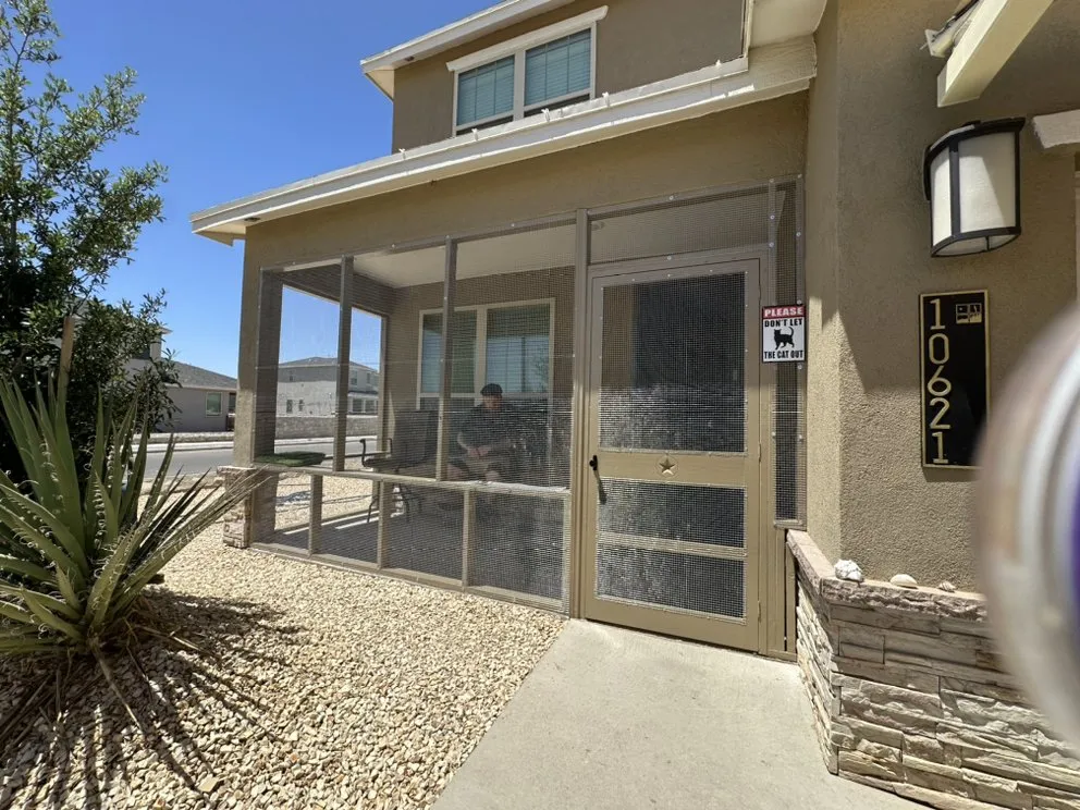 Professional yard cleanup service for year-round maintenance in El Paso, TX by J&M Awnings and More