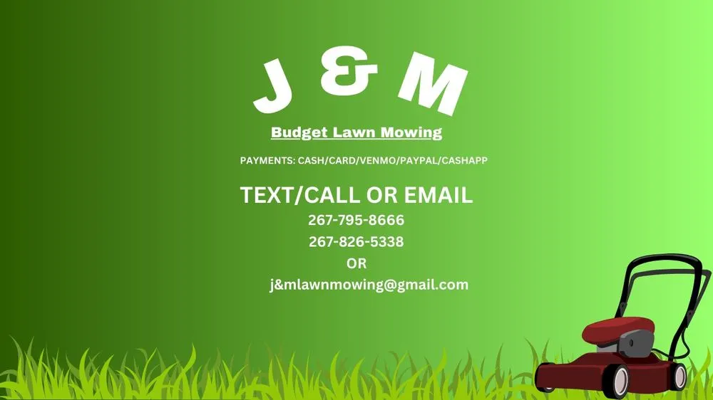 Expert landscaping services in Andalusia, PA - J&M Budget Lawn Mowing