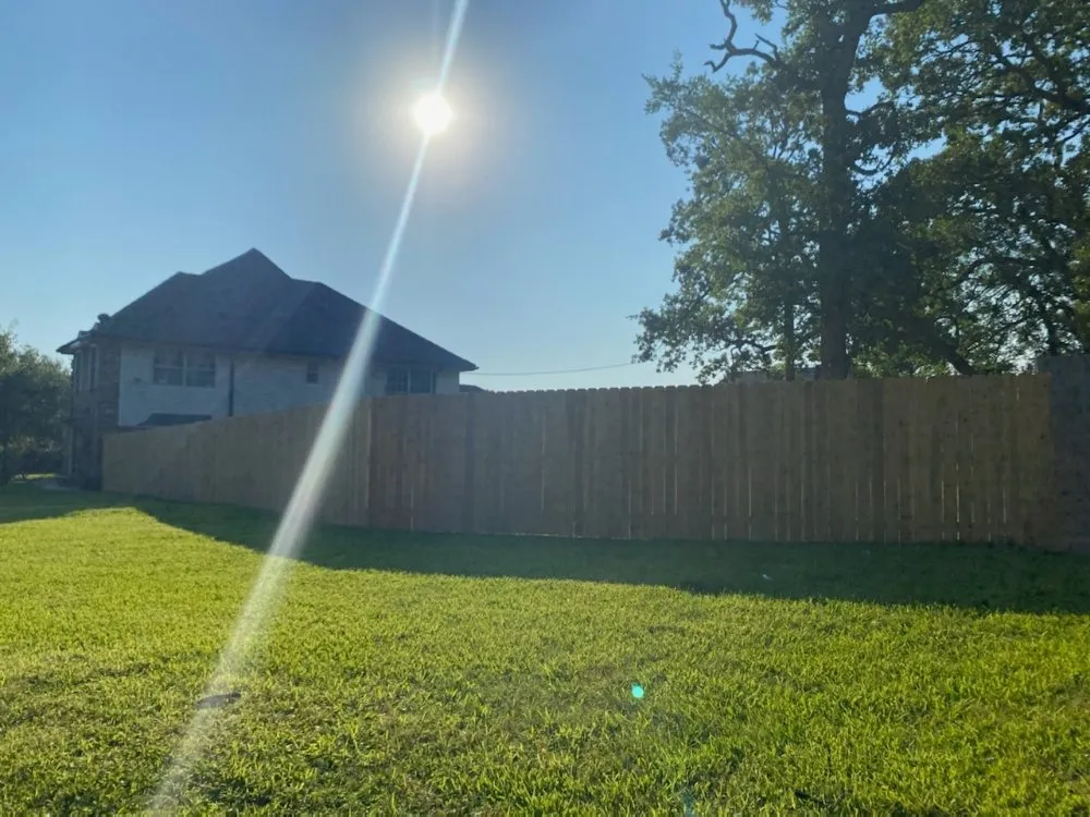 Top-rated residential landscaping with custom design across Bryan, TX - J&M Fence and Lawn Service