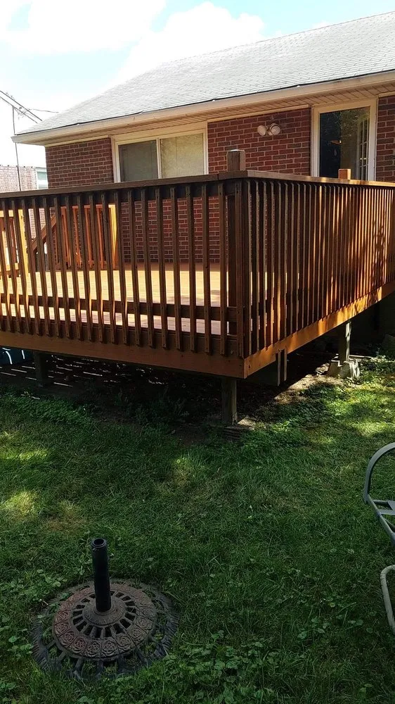 Professional yard maintenance in Bethel, OH by J&M Home & Decks & Lawn Improvements