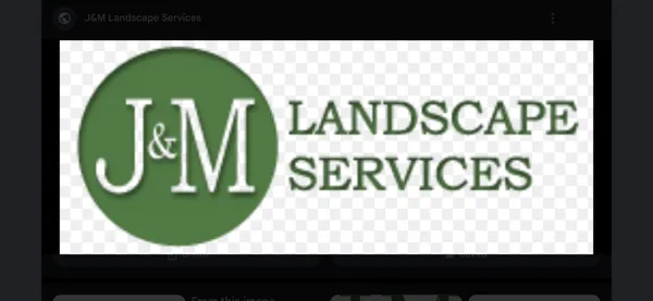 J&M Landscape Services Logo