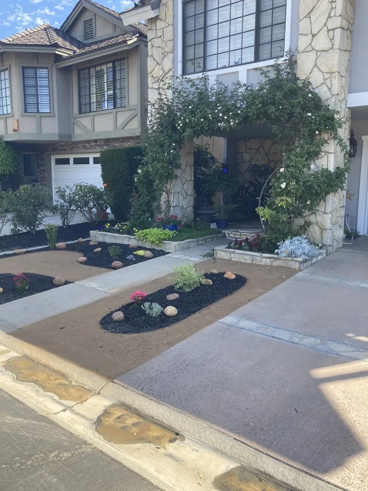 Professional outdoor landscaping for homes across Long Beach, CA - JM  Landscaping And Garden Design