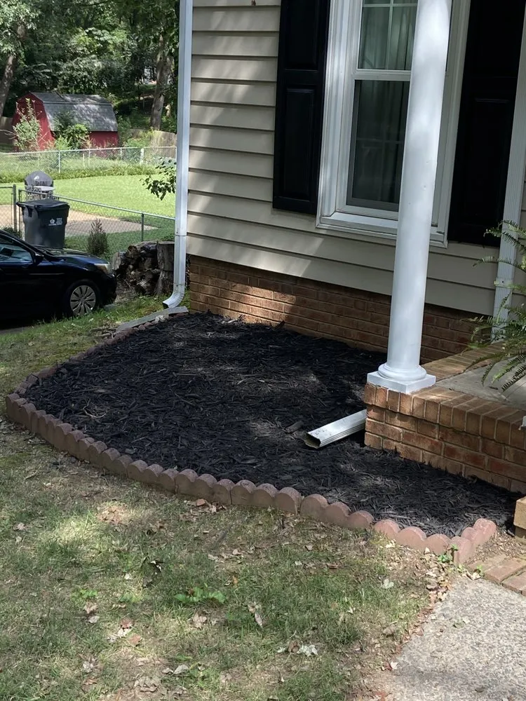 Professional yard maintenance for beautiful yards in Charlotte, NC by J&M Landscaping