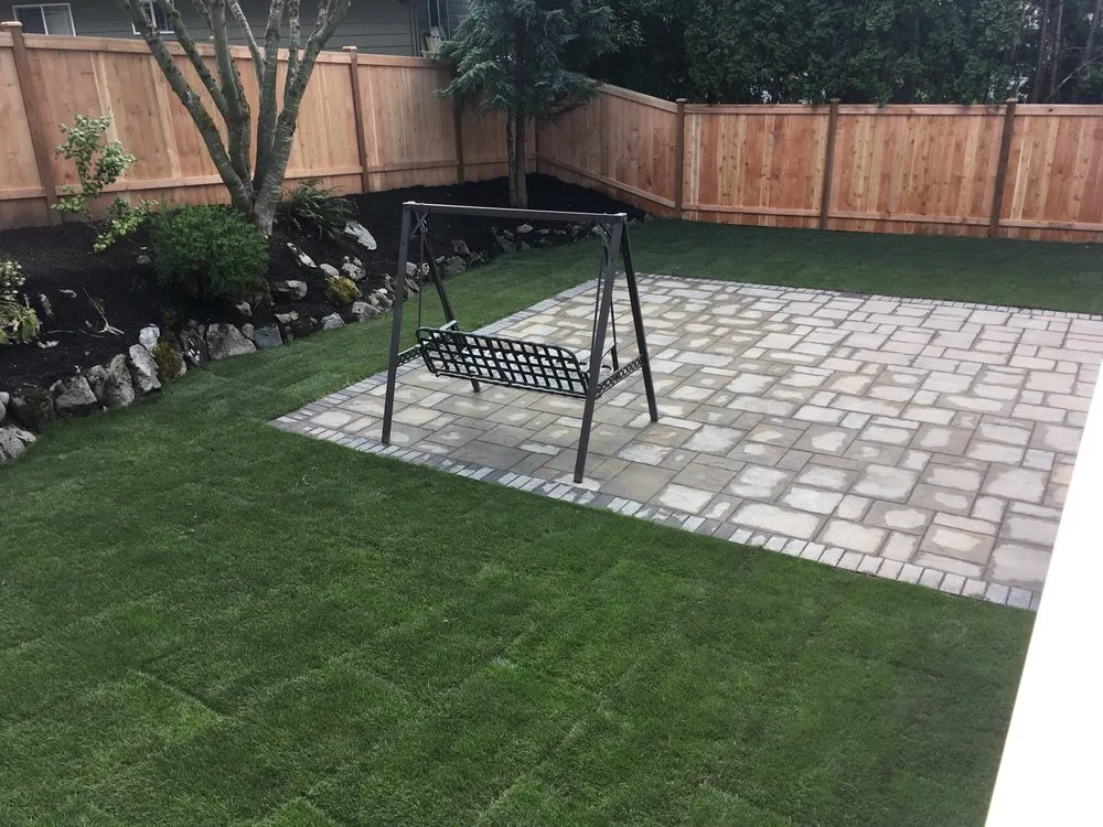 Affordable landscape installation with custom design across Lynnwood, WA - JM Landscaping