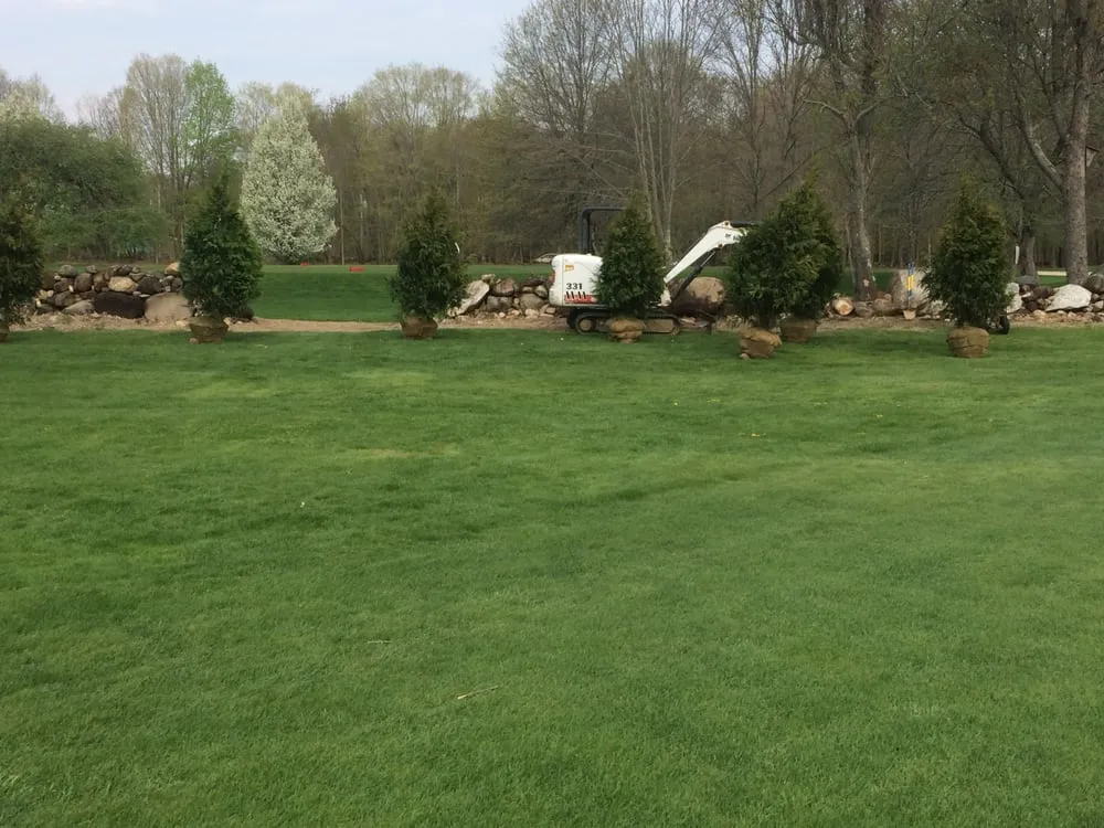 Trusted lawn mowing service for year-round maintenance across Orange, CT - J&M Landscaping