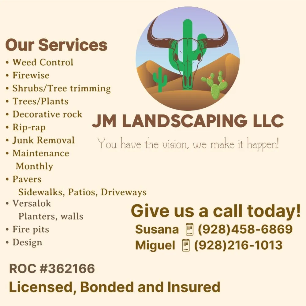 Top-rated garden landscaping in Paulden, AZ - JM Landscaping