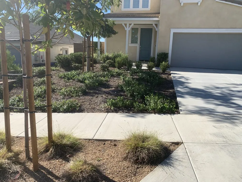 Custom residential landscaping for beautiful yards in Rialto, CA by J&M Landscaping