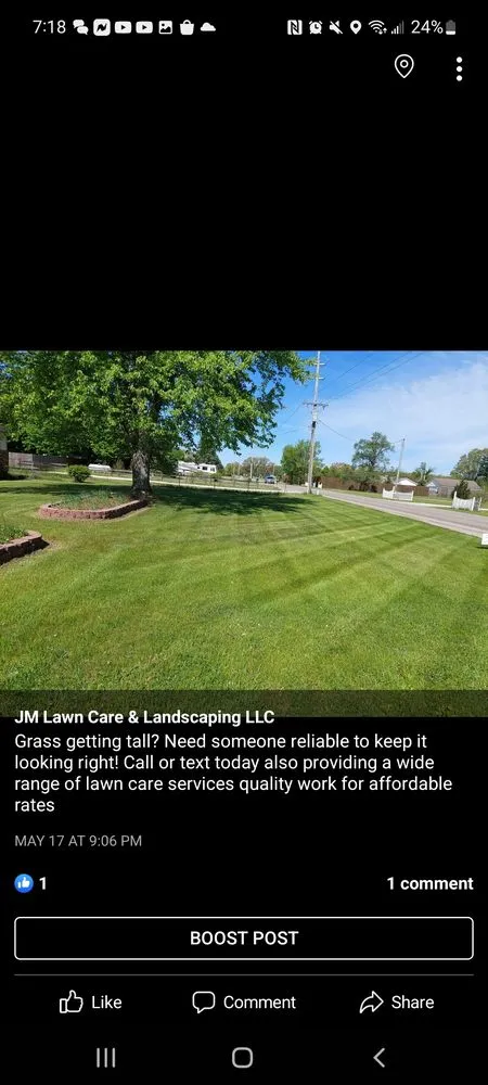 Reliable garden landscaping in Knox, IN by JM Lawn Care & Landscaping