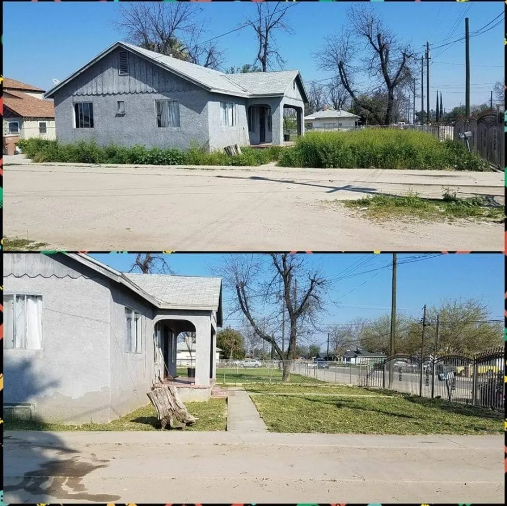 Expert garden landscaping with custom design across Bakersfield, CA - J&M Lawn Care