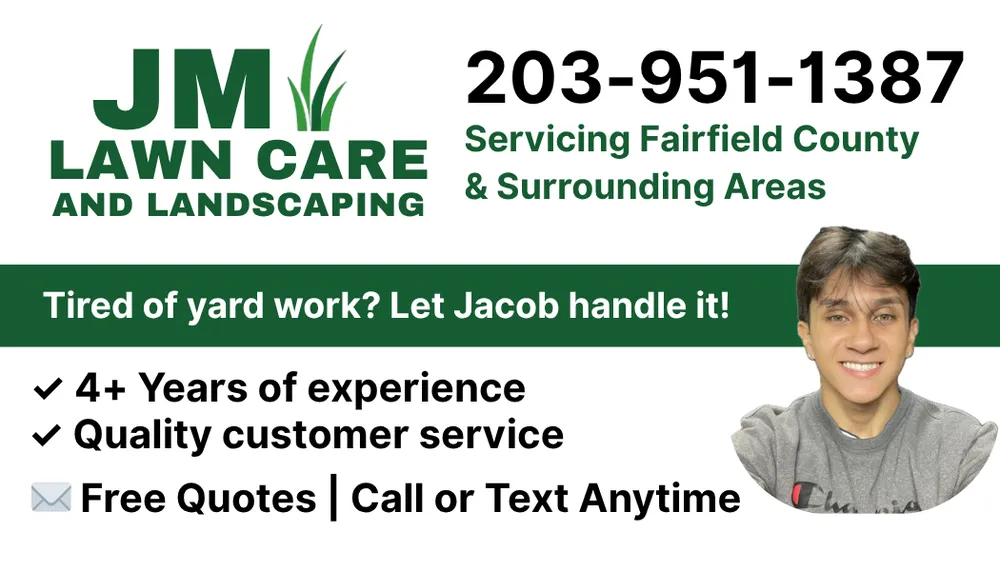 Professional garden landscaping for beautiful yards in Fairfield, CT by JM Lawn Care