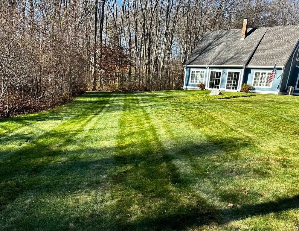 Custom landscape installation in Marlborough, CT by J&M Lawn Care