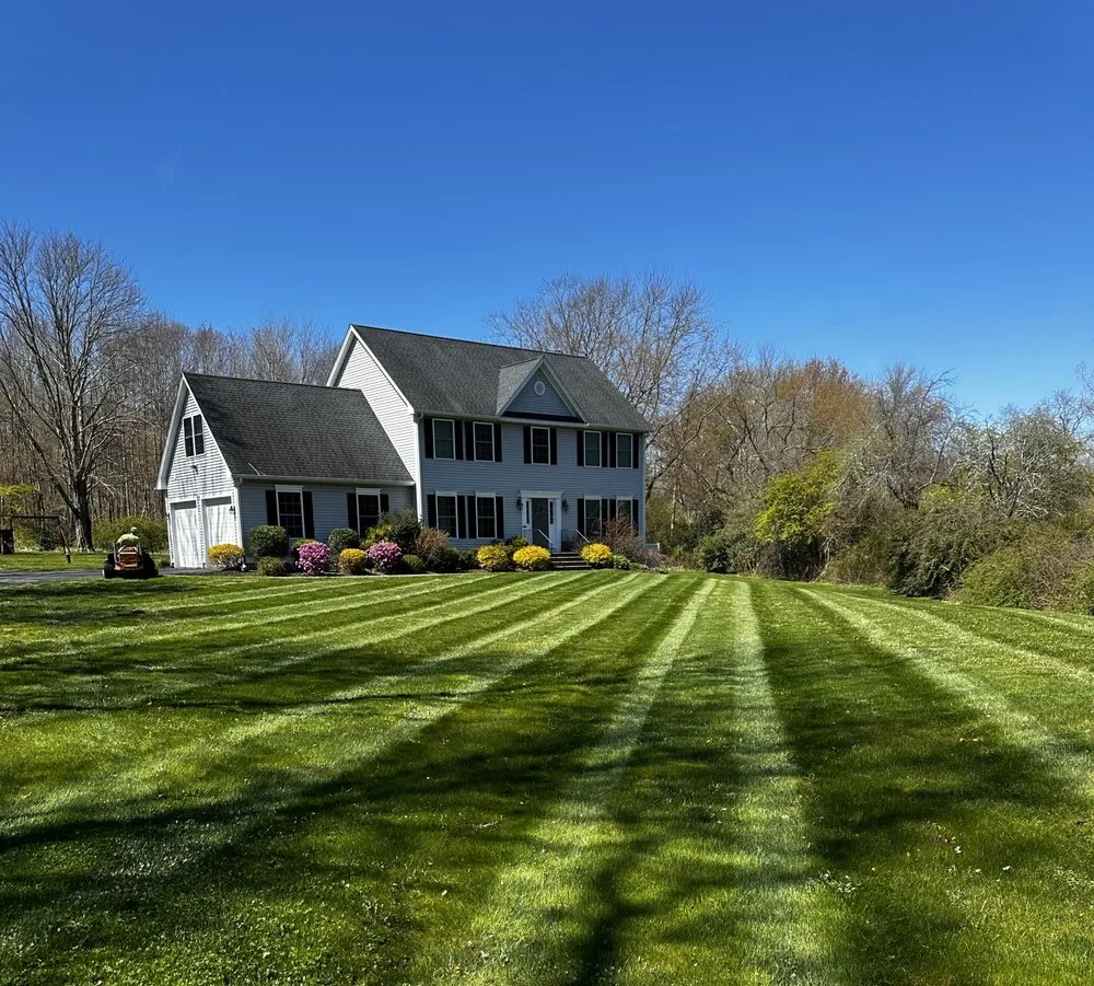 Top-rated landscape design for homes in Marlborough, CT by J&M Lawn Care