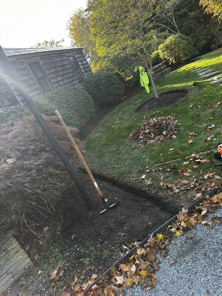 Custom landscaping services in Fall River, MA by JM Lawn Care Service