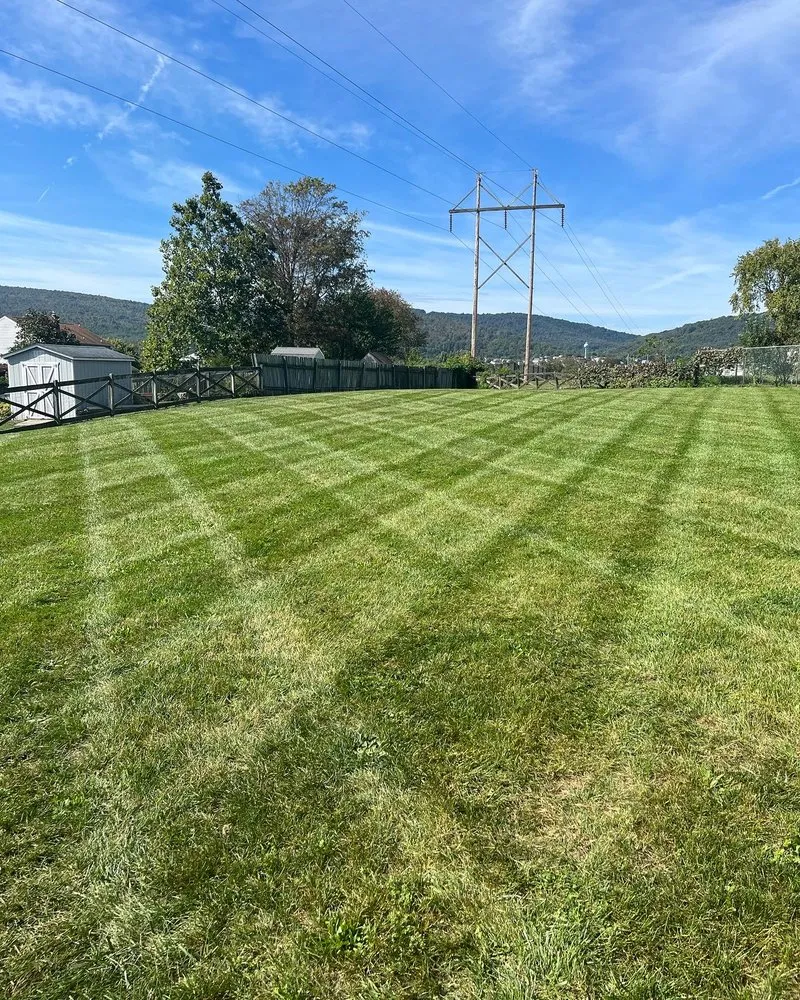 Custom landscape installation in Sabillasville, MD by JM Lawn Services