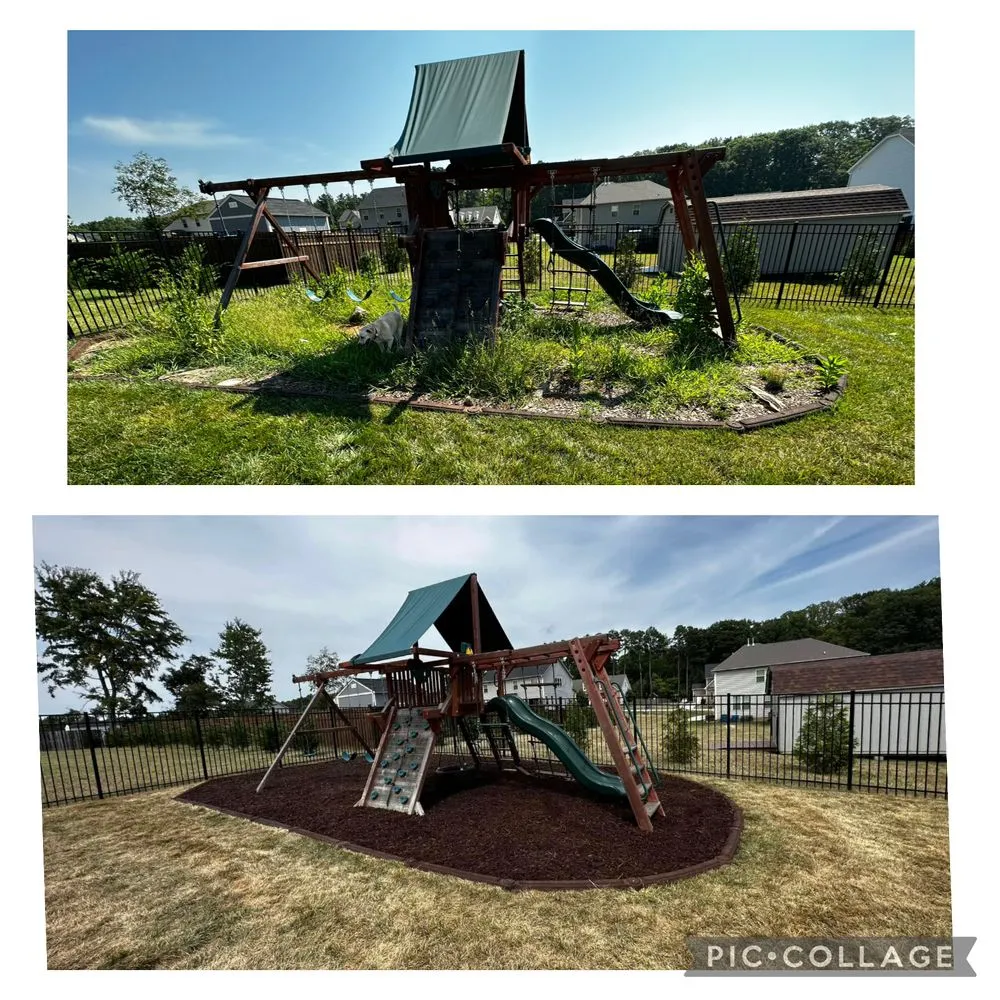 Local yard cleanup service for residential properties across Stokesdale, NC - J&M Lawncare