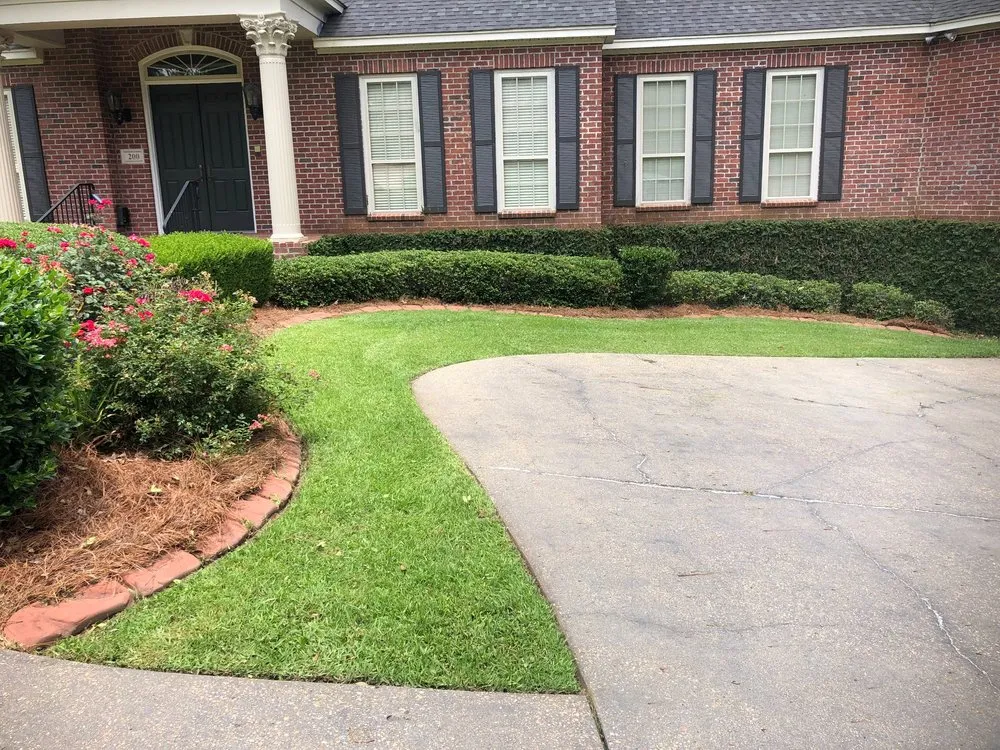 Professional landscape installation in West Monroe, LA by JM Outdoor Services
