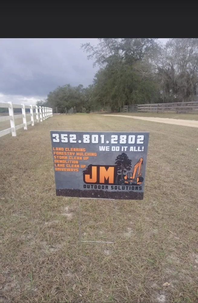 Trusted residential landscaping experts serving Clermont, FL - J&M Outdoor Solutions