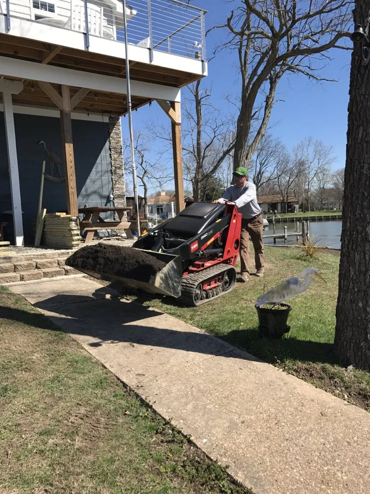 Custom lawn mowing service for residential properties in Pasadena, MD by JM Outdoor Solutions