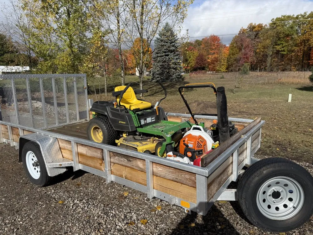 Trusted yard maintenance with custom design across Bellaire, MI - J&M Property Service