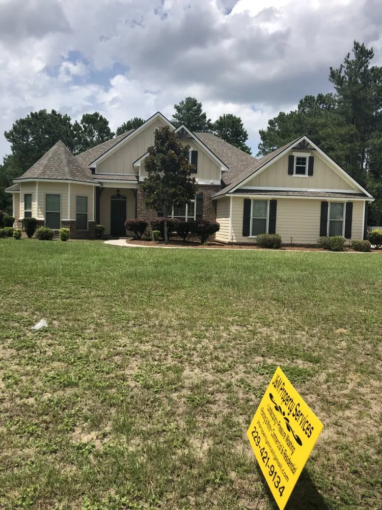 Custom landscape installation for year-round maintenance in Dixie, GA by J&M Property Services